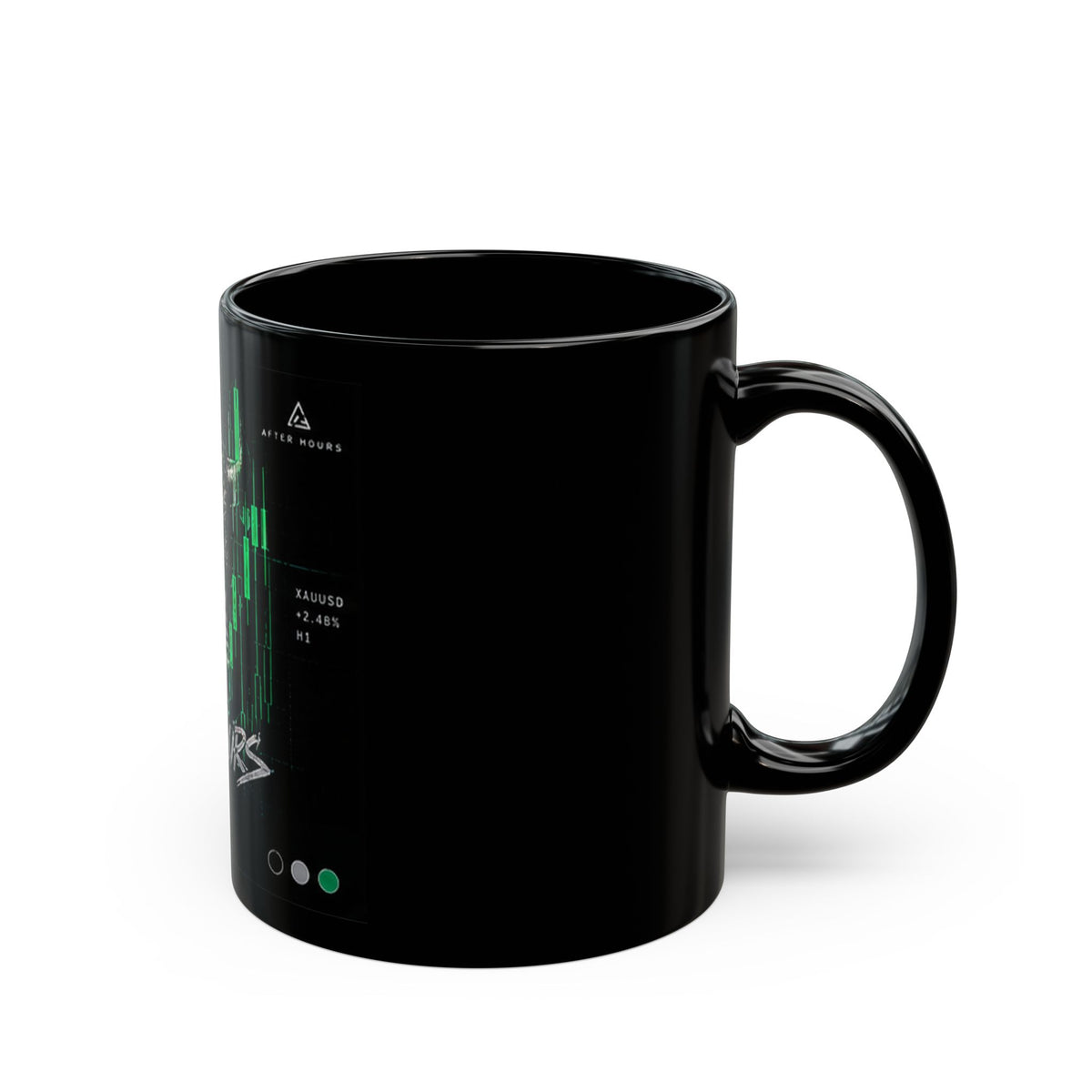 Bull Cryptocurrency Trading Graphic Mug