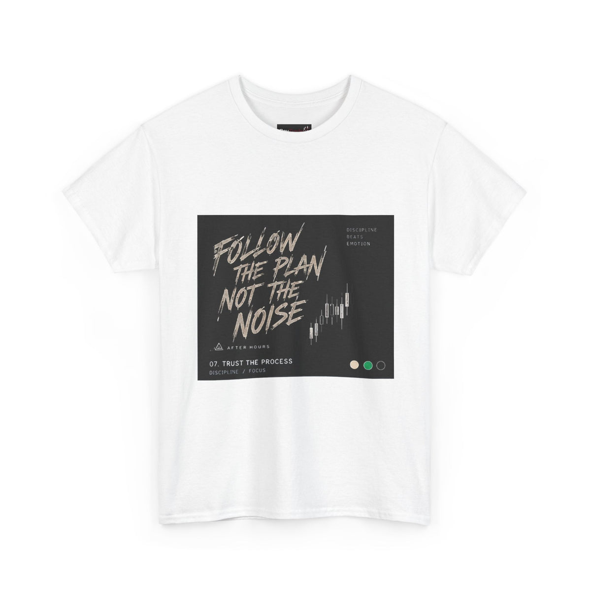 Follow the Plan Not the Noise Graphic Tee