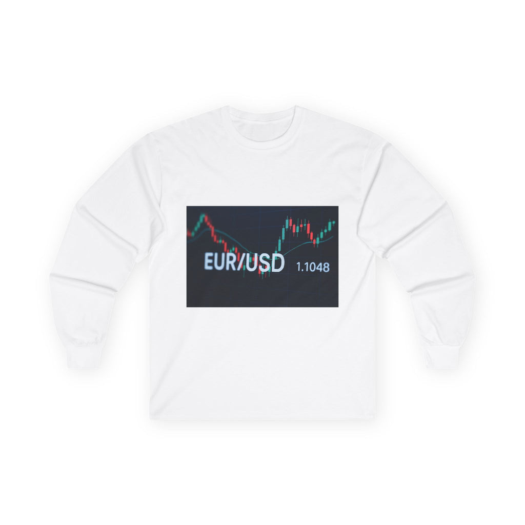 EUR/USD Forex Trading Chart Long Sleeve Tee