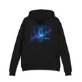 Nasdaq Trading Chart Black French Terry Hoodie