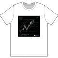 Blabk and white Chart Graphic T-Shirt