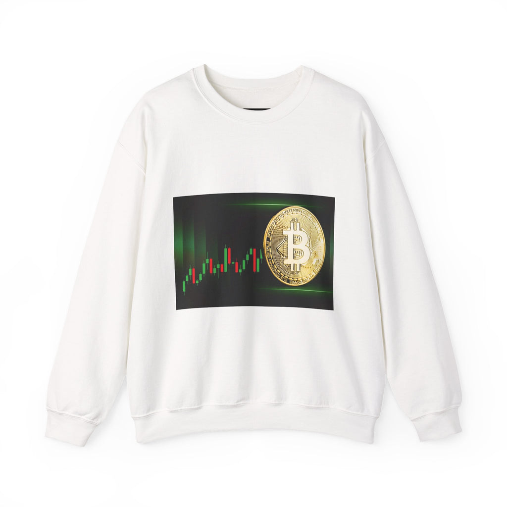Bitcoin Trading Chart Crewneck Sweatshirt
