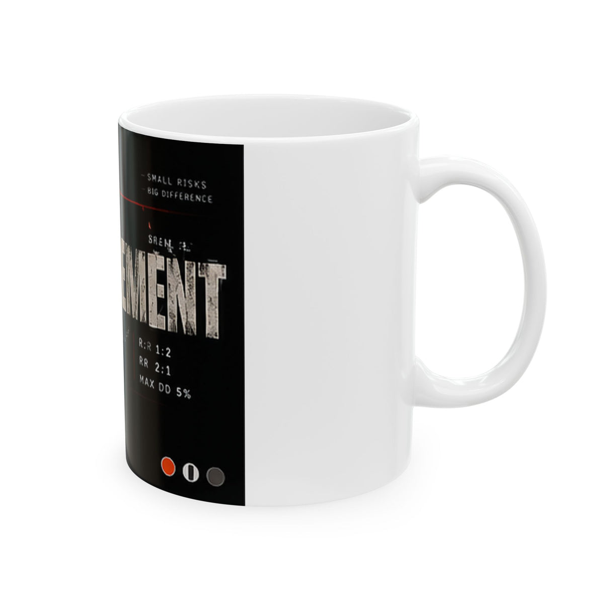 Risk Management Finance Chart Ceramic Mug