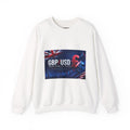 GBP/USD Currency Trading Crewneck Sweatshirt