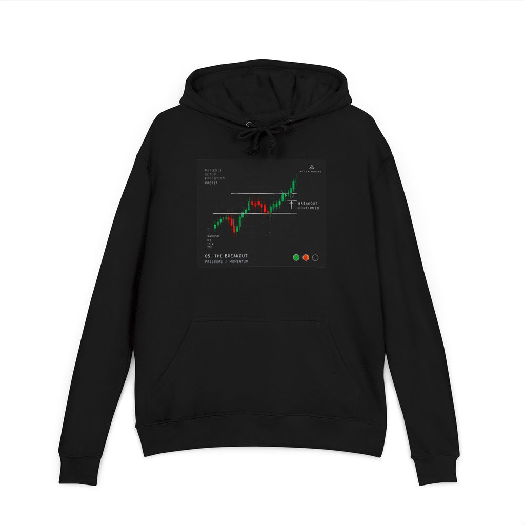 The Breakout Black French Terry Hoodie