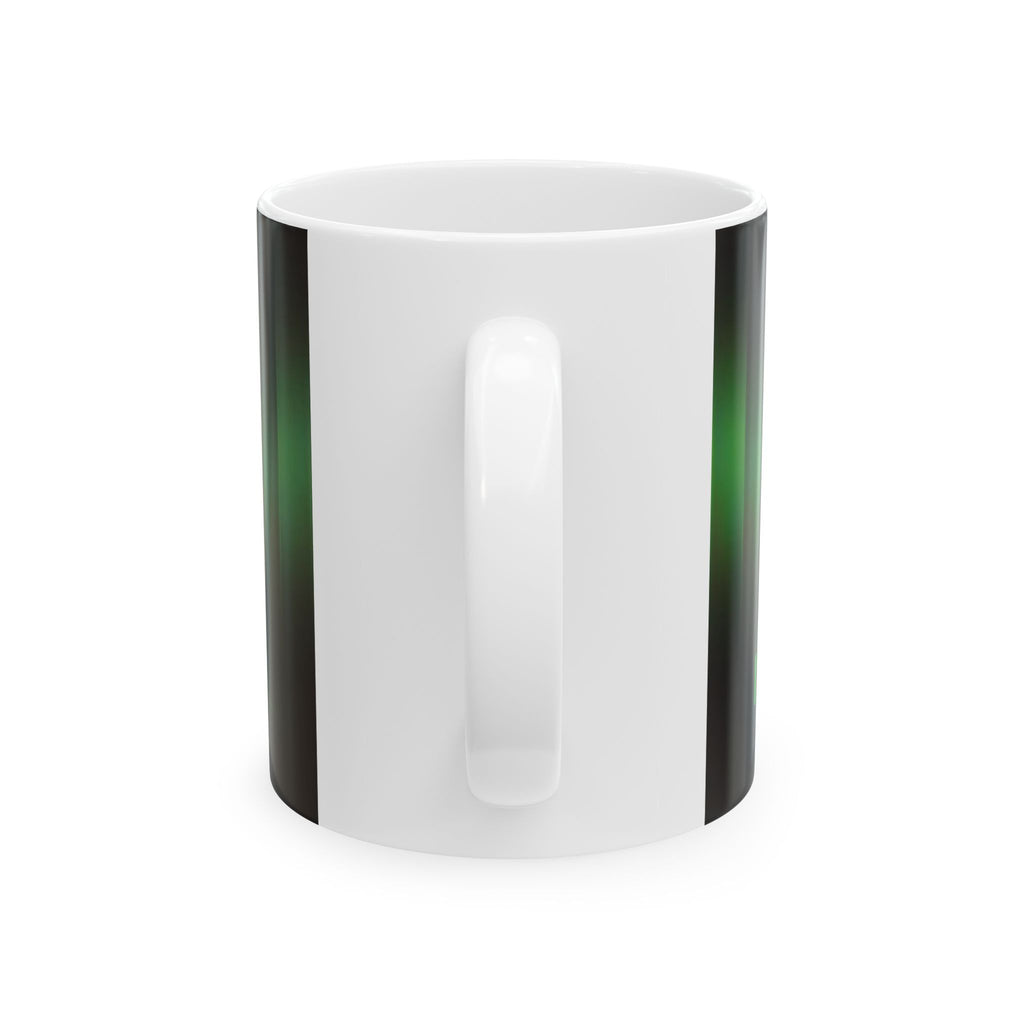 Bitcoin green Ceramic Mug, (11oz, 15oz)