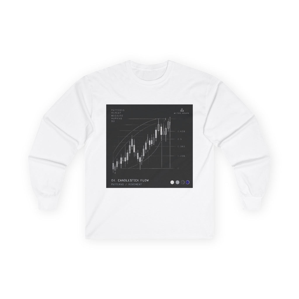 Stock Market Chart Long Sleeve Tee