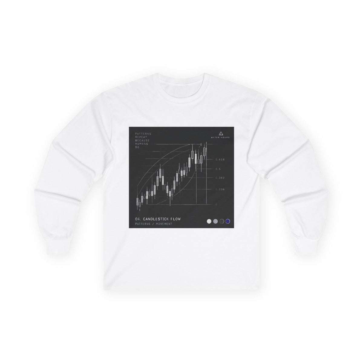 Stock Market Chart Long Sleeve Tee
