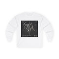 Abstract Black and White Graphic Long Sleeve Tee