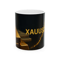 Gold Ceramic Mug, (11oz, 15oz)