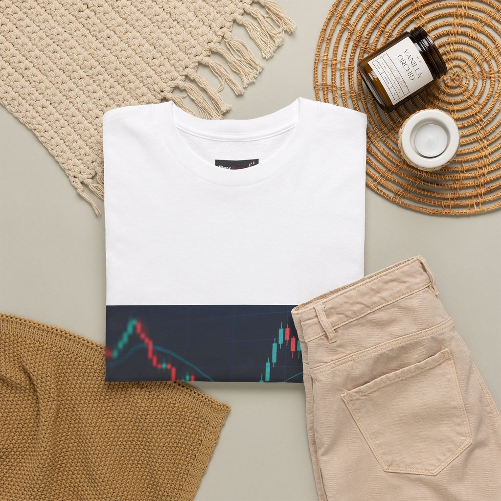 EUR/USD Forex Trading Chart T-Shirt