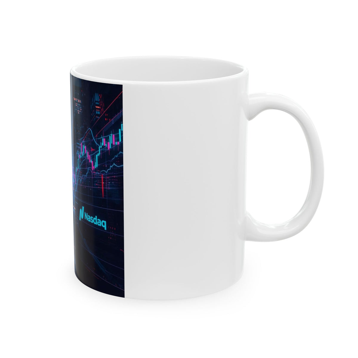 Nasdaq Ceramic Mug, (11oz, 15oz)