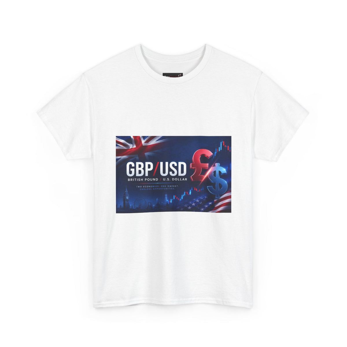 GBP/USD Currency Exchange Graphic T-Shirt