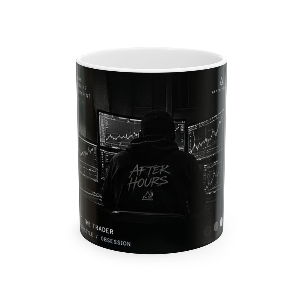 After Hours Trader Stock Chart Ceramic Mug