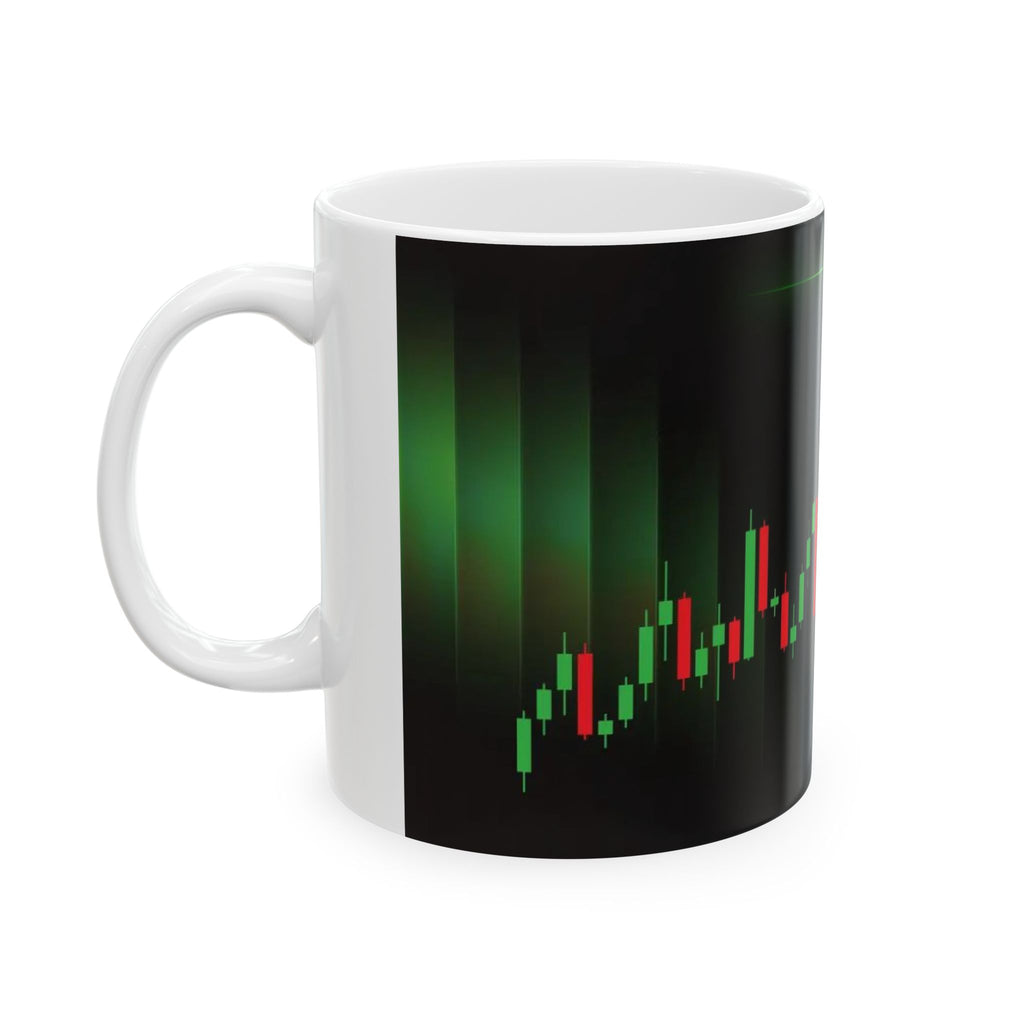 Bitcoin green Ceramic Mug, (11oz, 15oz)