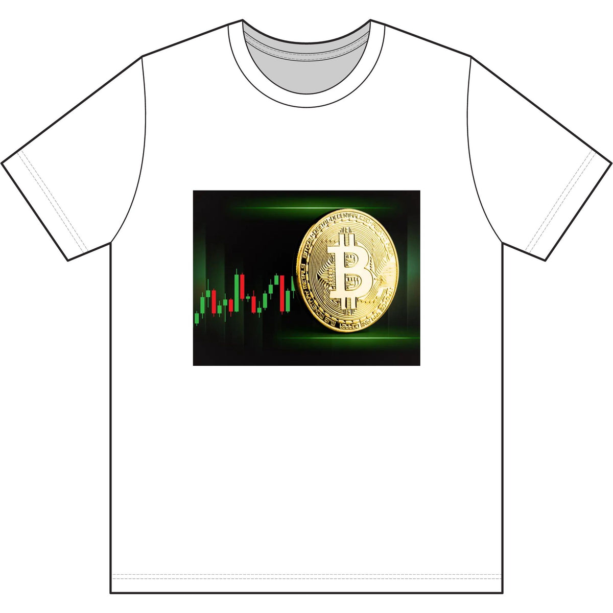 Bitcoin Crypto Trading black T-Shirt