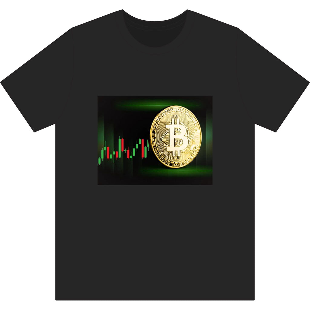 Bitcoin Crypto Trading black T-Shirt