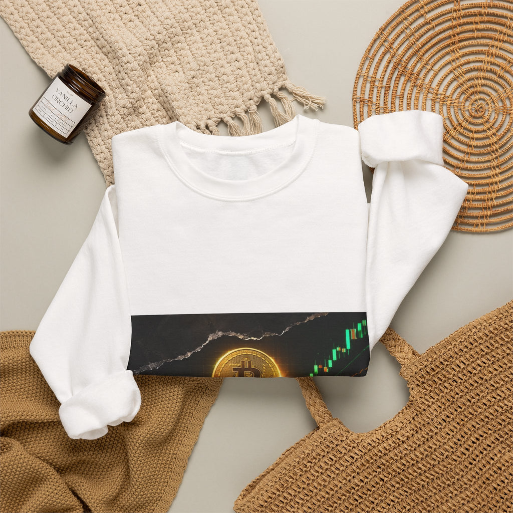 Bitcoin Crypto Trading Chart Sweatshirt
