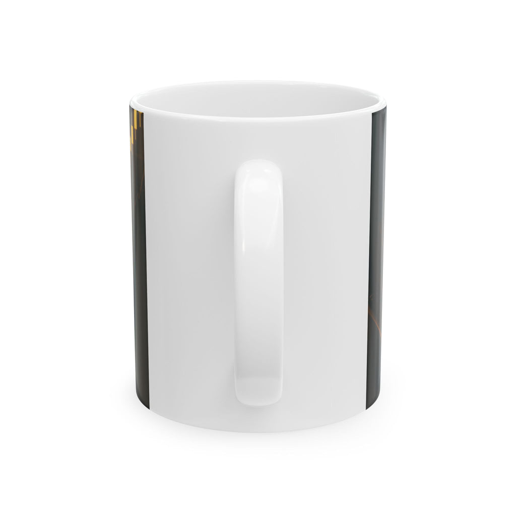 Gold Ceramic Mug, (11oz, 15oz)