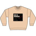 Built in Drawdown Black Crewneck Sweatshirt