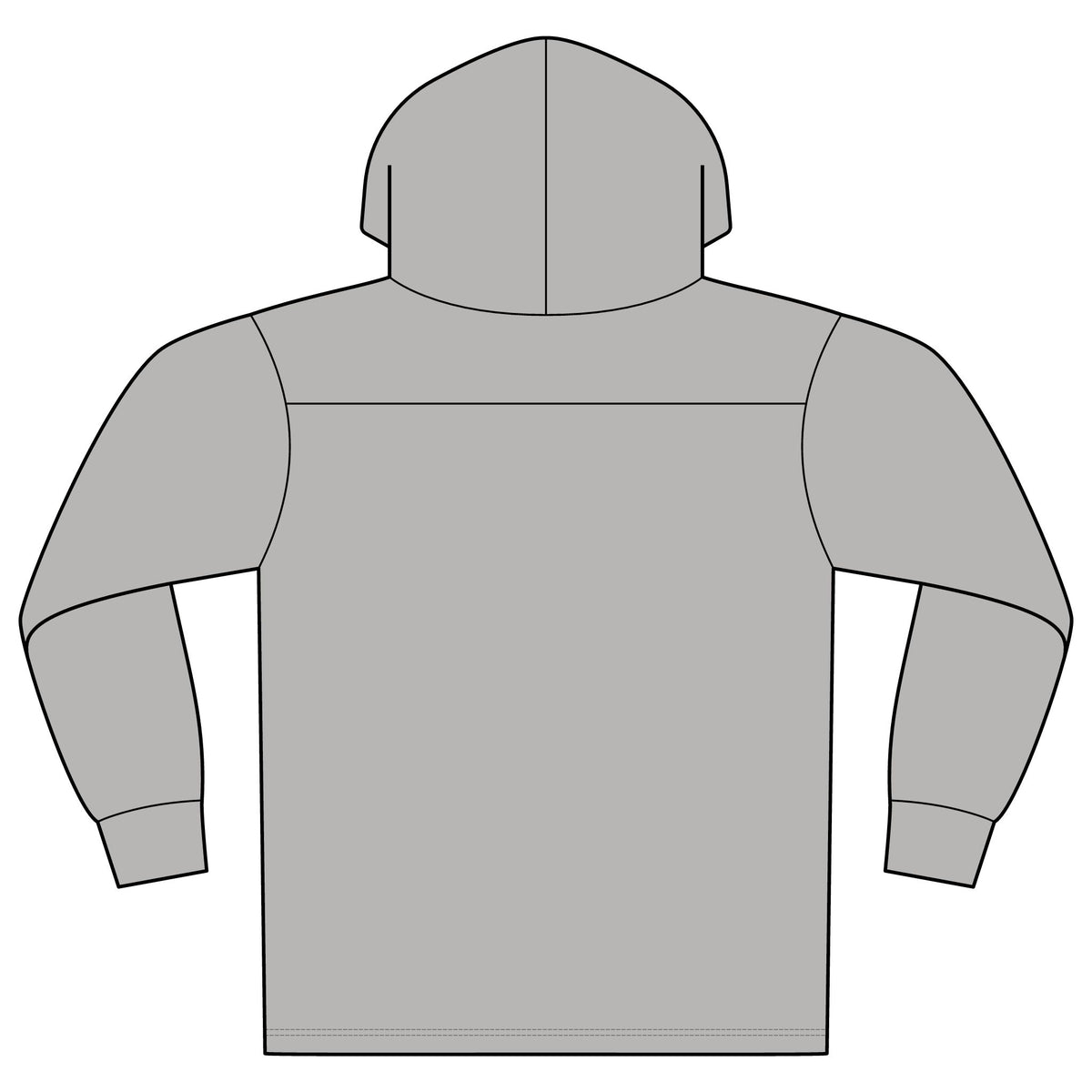 EUR/USD Gold Lettering Colorblock Hoodie