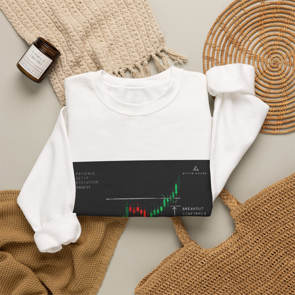 Stock Market Chart Trading Graphic Sweatshirt