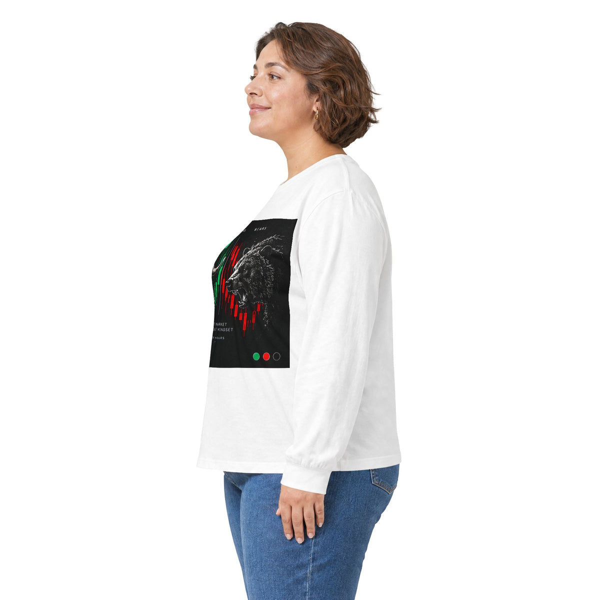 Day Trading Chart Long Sleeve Tee