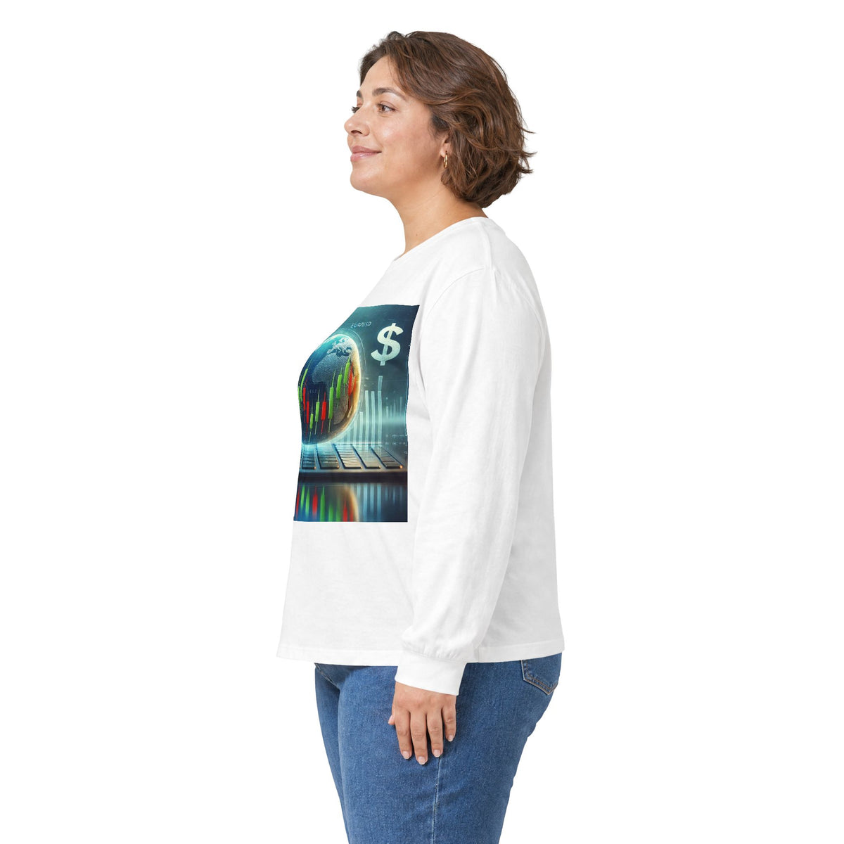Global Market Finance Long Sleeve Tee