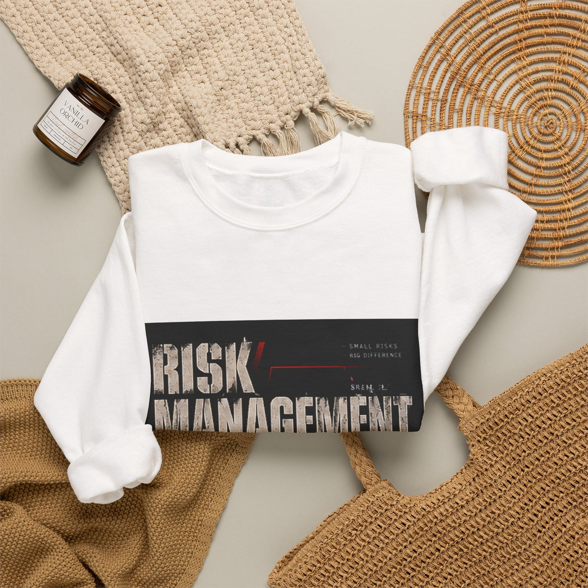 Risk Management Graphic Sweatshirt