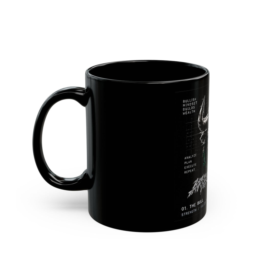 Bull Cryptocurrency Trading Graphic Mug