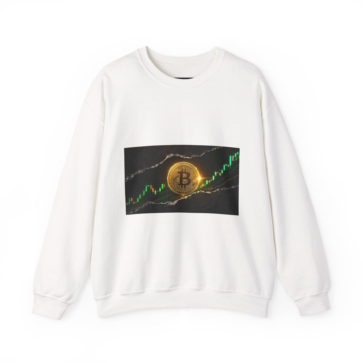 Bitcoin Crypto Trading Chart Sweatshirt