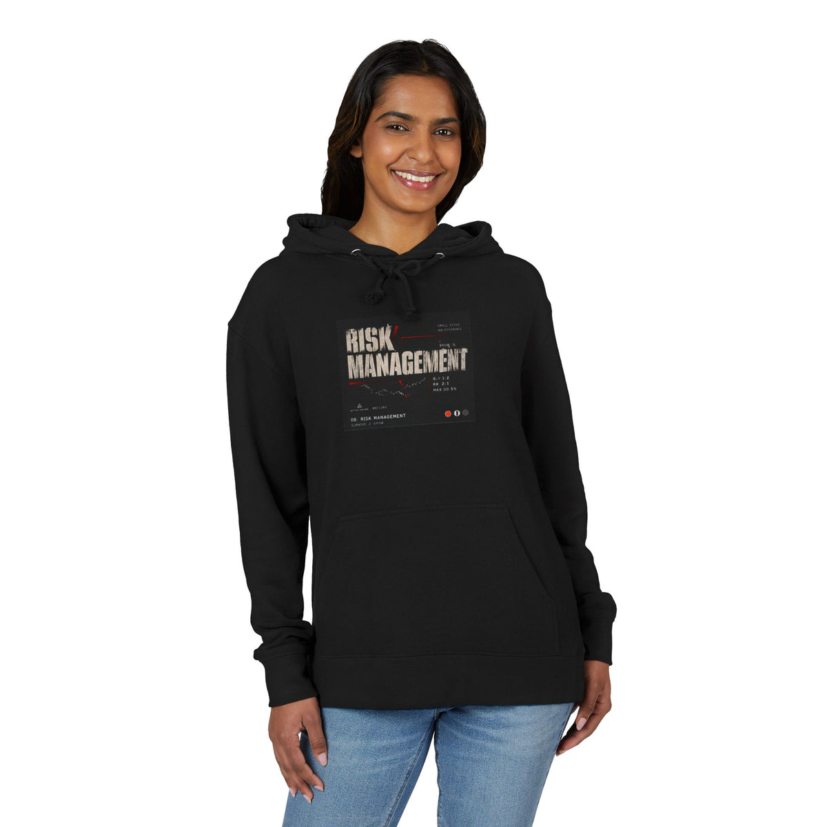 Risk Management Black French Terry Hoodie