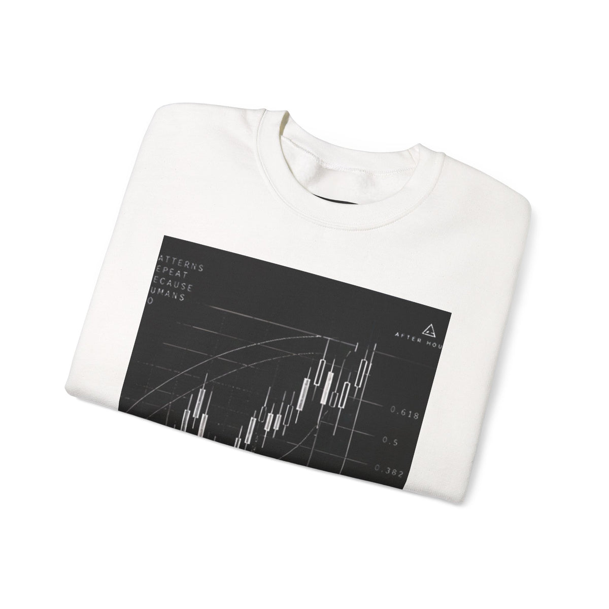 Candlestick Flow Trading Chart Sweatshirt