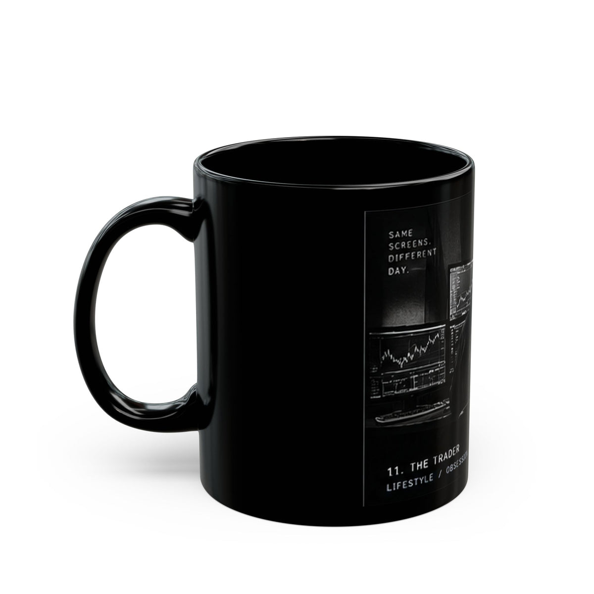 After Hours Trader Stock Charts Mug