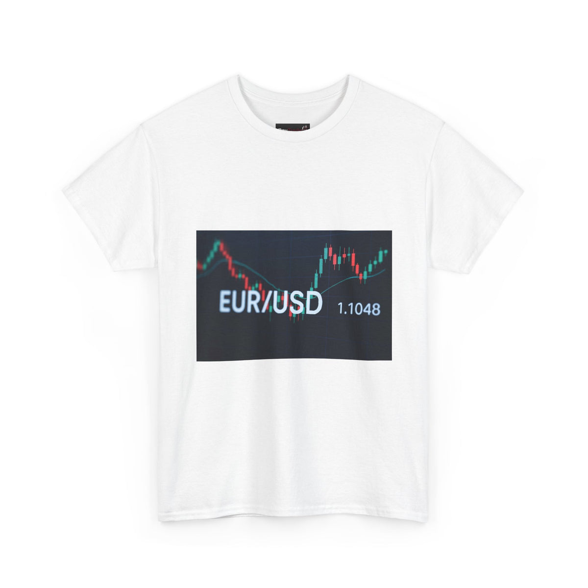 EUR/USD Forex Trading Chart T-Shirt
