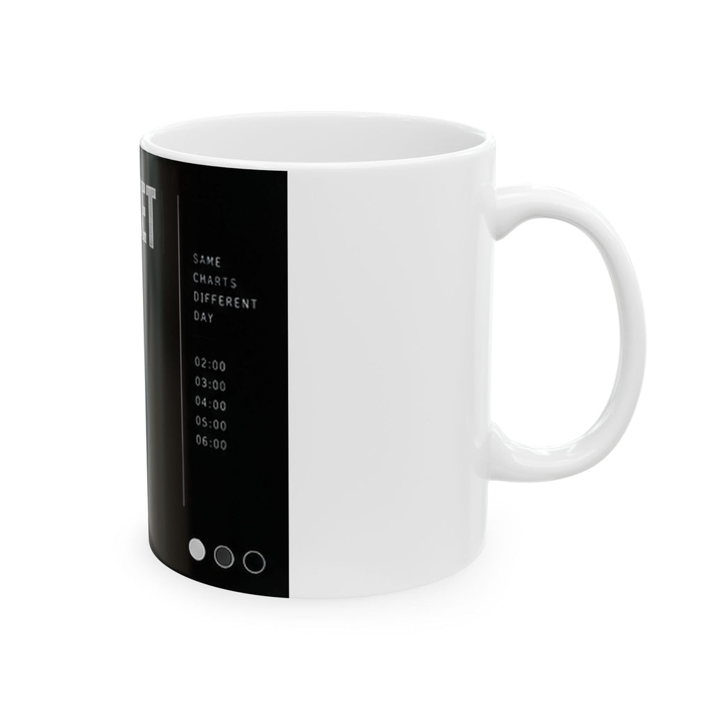 The Market Closes The Mind Doesn't Quote Ceramic Mug