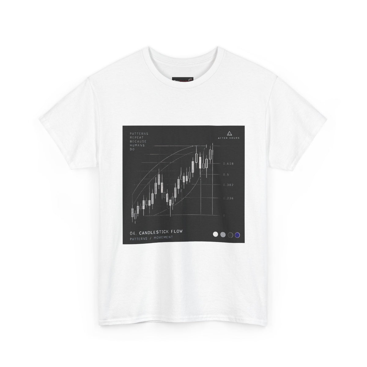 Candlestick Chart Trading Graphic T-Shirt