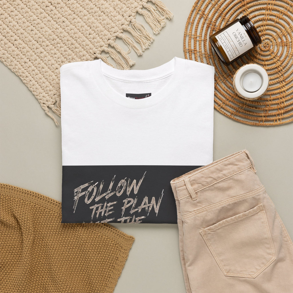 Follow the Plan Not the Noise Graphic Tee