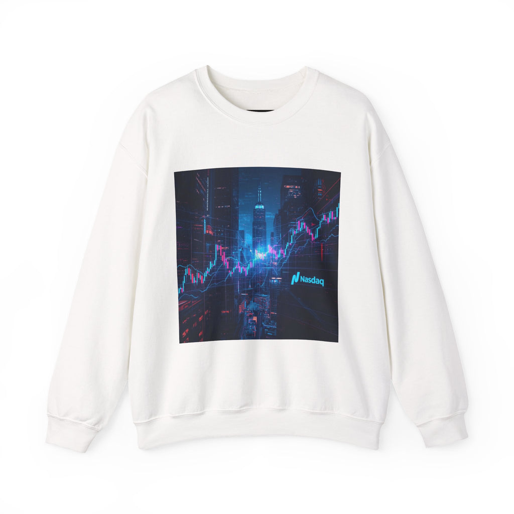 Nasdaq Trading Chart Crewneck Sweatshirt