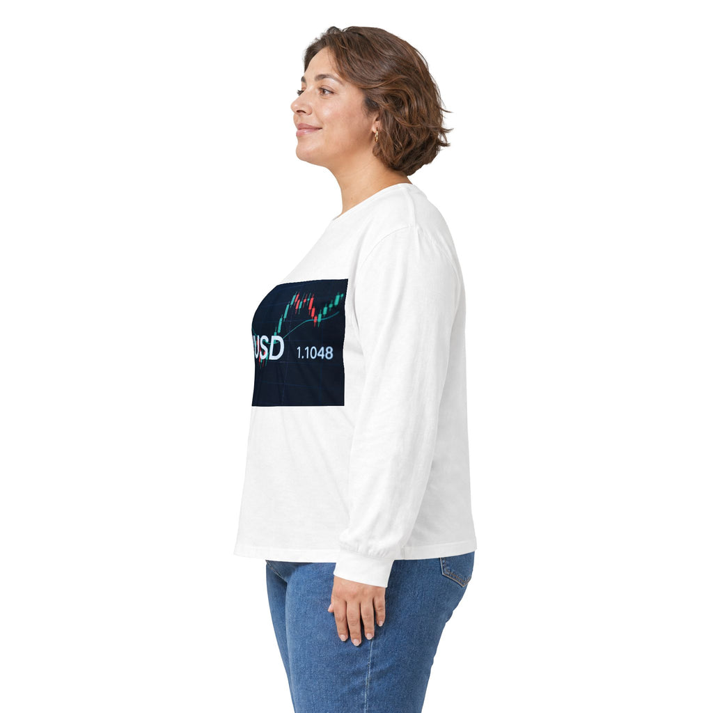 EUR/USD Forex Trading Chart Long Sleeve Tee