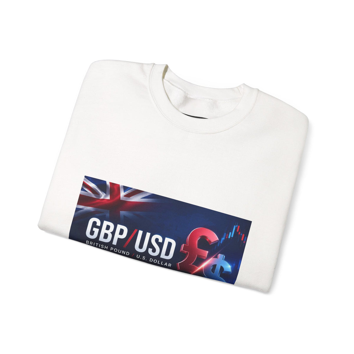 GBP/USD Currency Trading Crewneck Sweatshirt