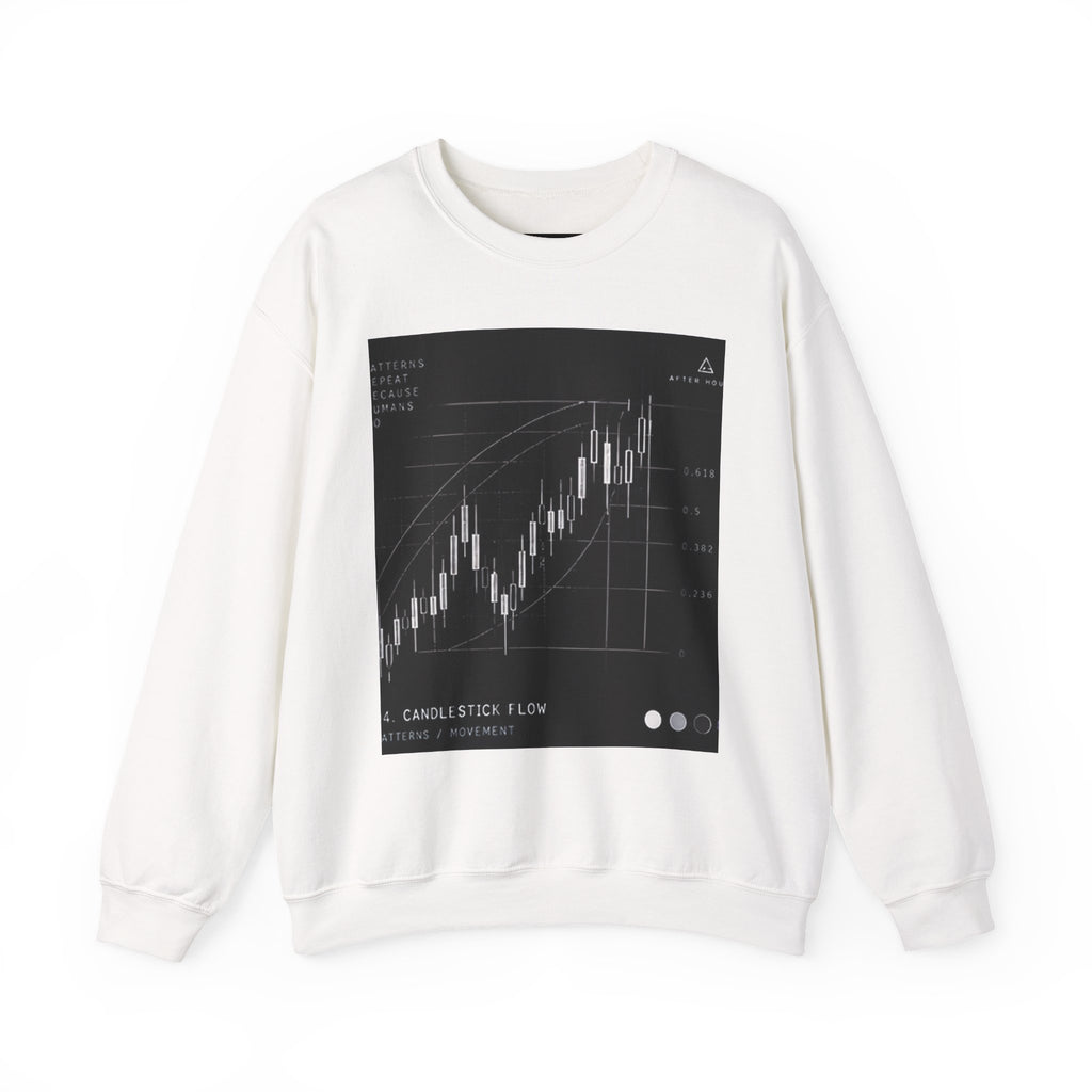 Candlestick Flow Trading Chart Sweatshirt