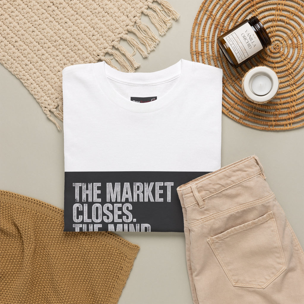 The market closes not the mind.... T-Shirt