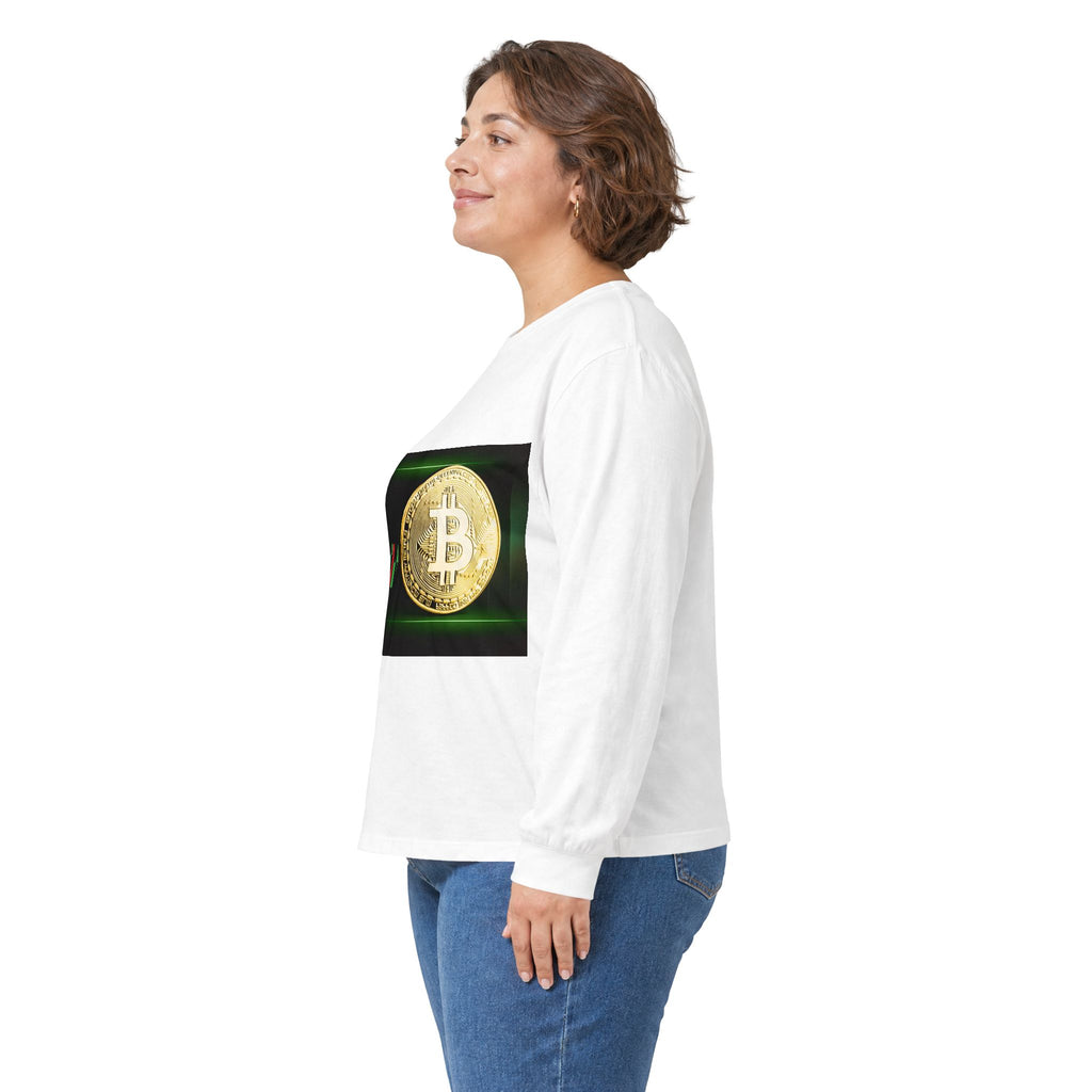 Bitcoin Crypto Trading Chart Long Sleeve Tee
