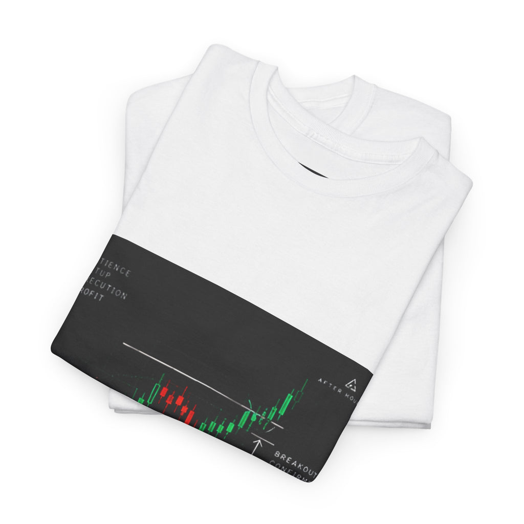 Stock Market Candlestick Chart T-Shirt | Trading Graphic Tee