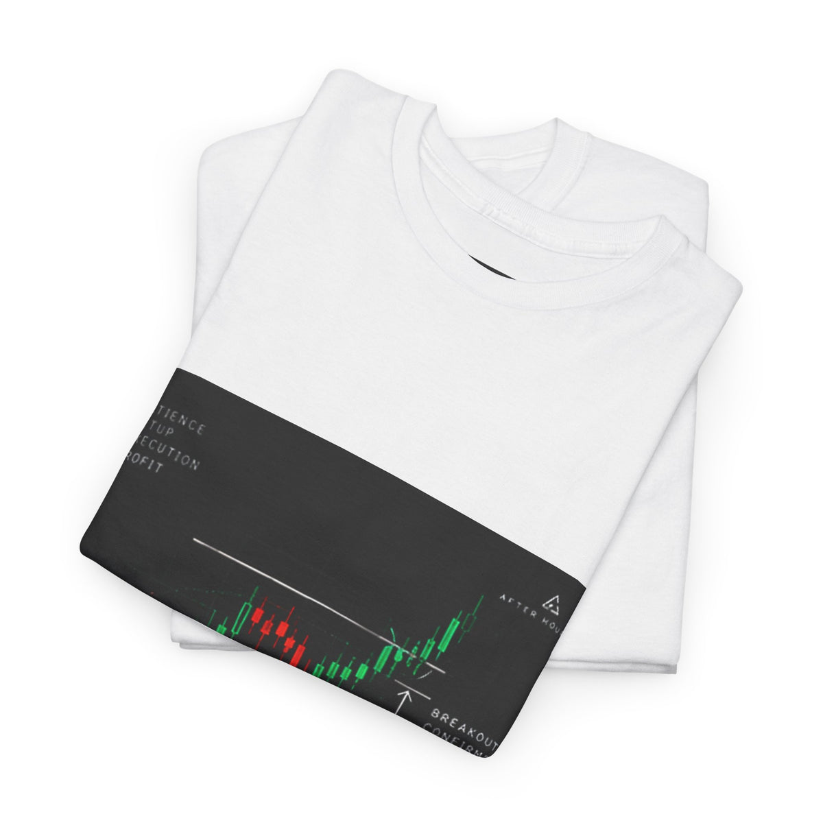 Stock Market Candlestick Chart T-Shirt | Trading Graphic Tee