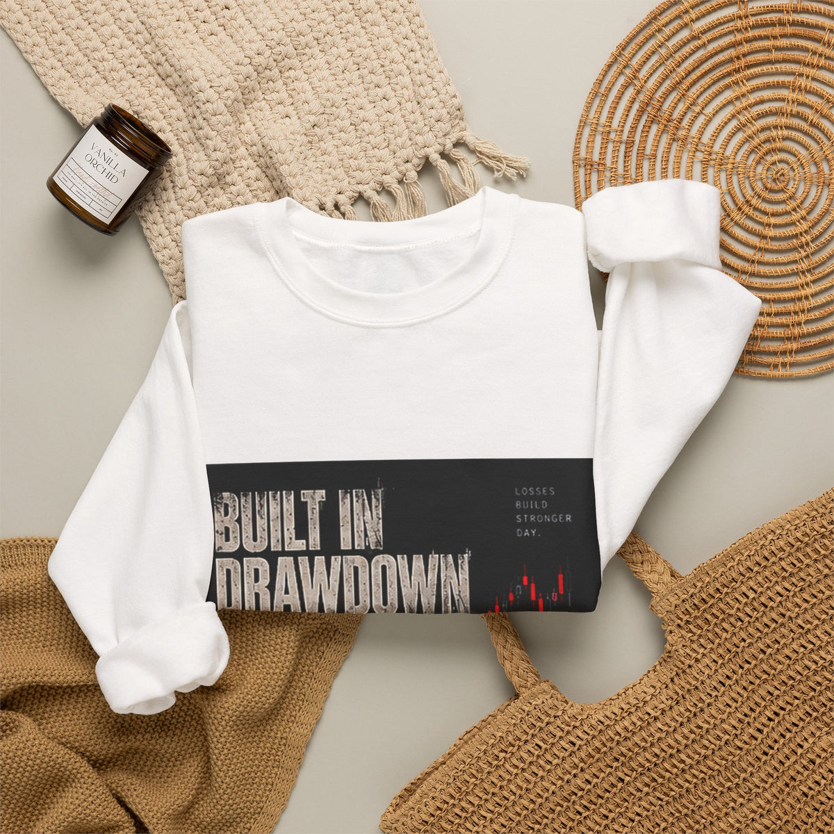 Built to Win Drawdown Chart Sweatshirt