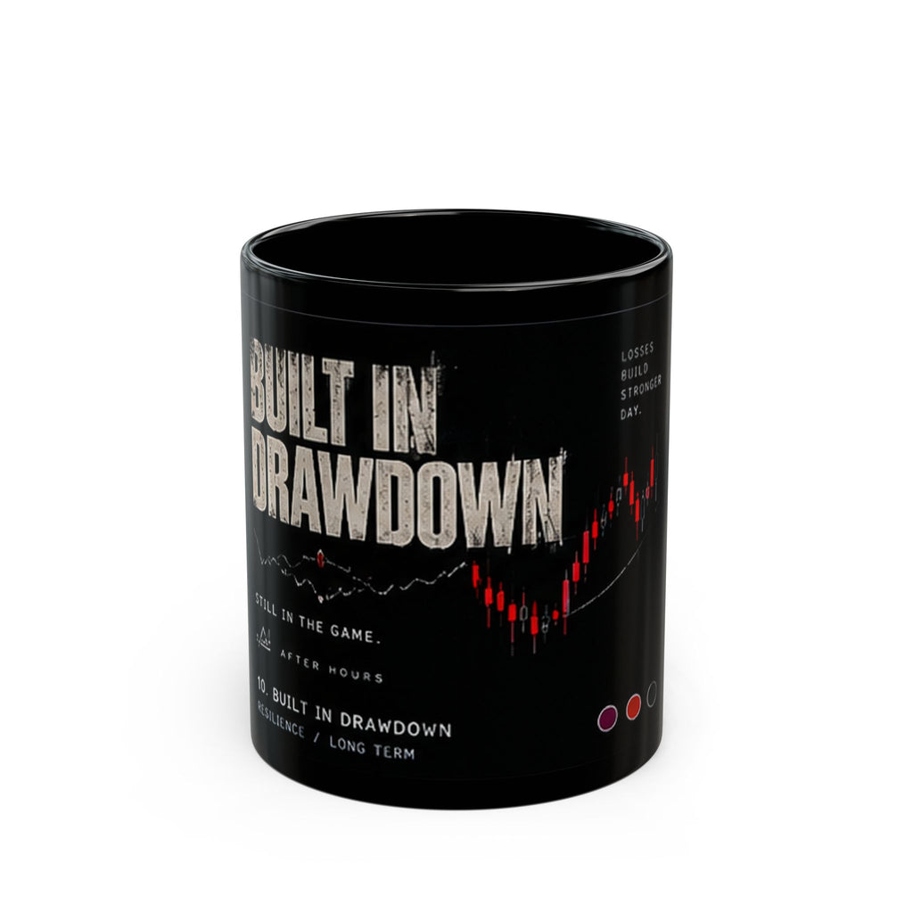 Built in Drawdown Trading Chart Mug