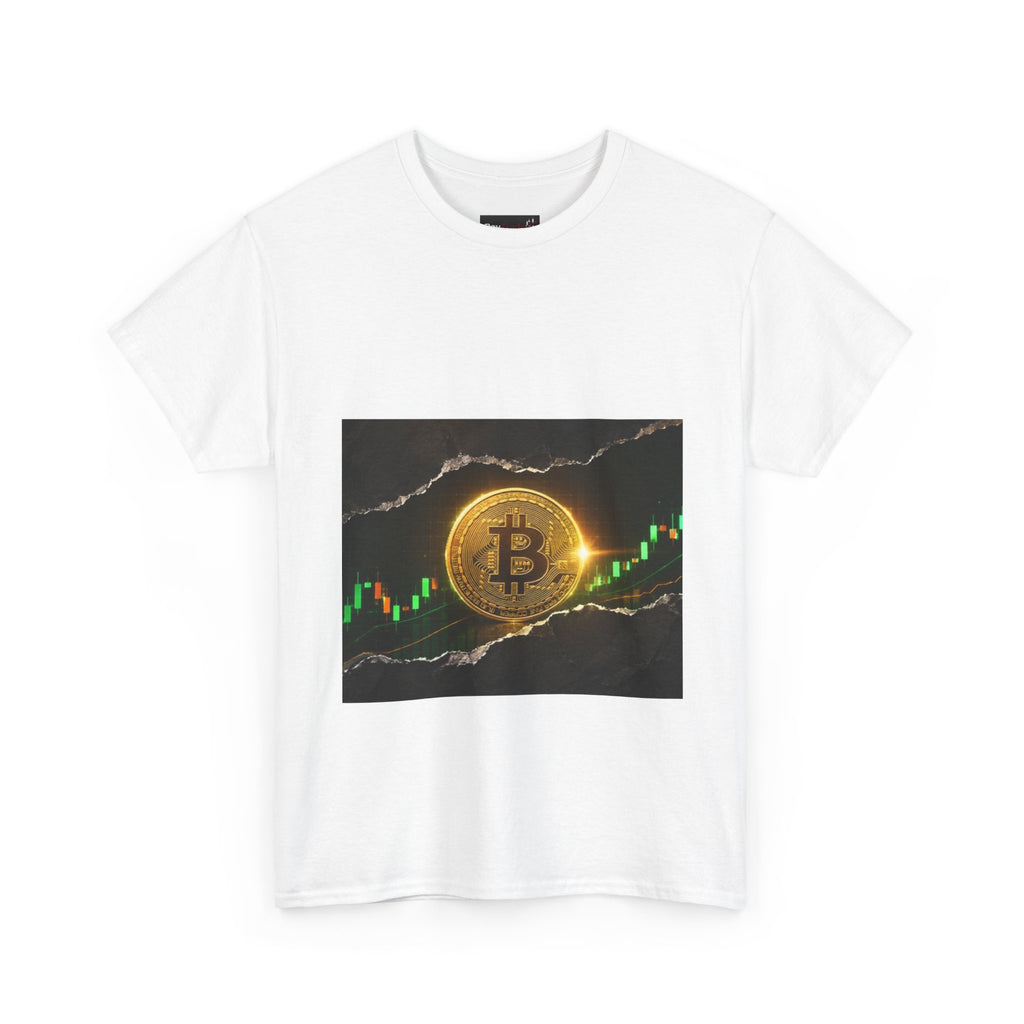 Bitcoin Cryptocurrency Trading Chart T-Shirt