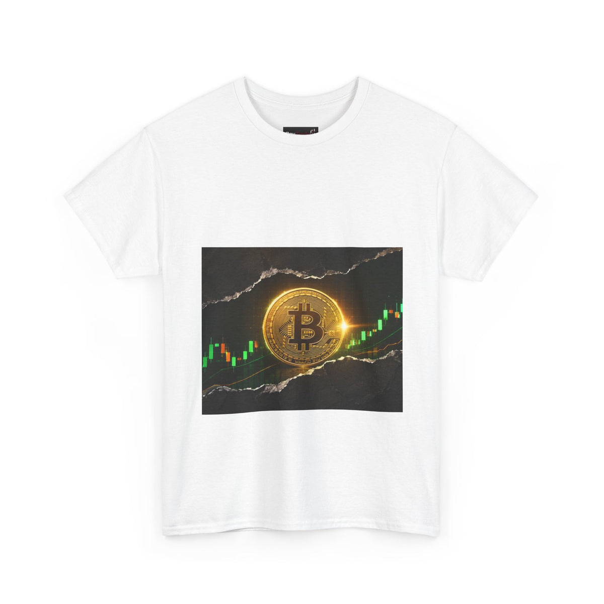 Bitcoin Cryptocurrency Trading Chart T-Shirt
